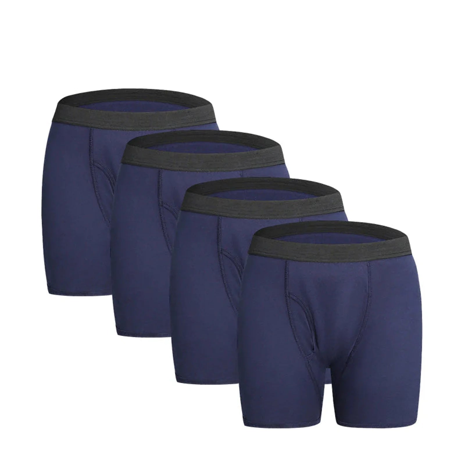 4-Pack/Navy blue